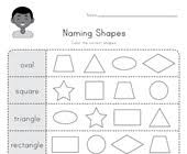 A new study found that different learning modes are tied with distinct ways of storing information in the brain, and with differences in memory resilience. Shapes Worksheets For Preschool And Kindergarten All Kids Network