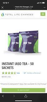Instant Iaso Detox Tea Total Life Changes Iaso Tea Detox Tea