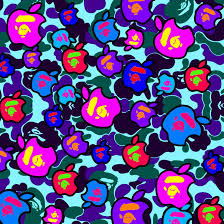 2048 x 1999 jpeg 938 кб. Purple Bape Wallpapers Wallpaper Cave