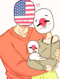 countryhumans girl, united states, and japan (original and 2 more) drawn by  flawsy | Bleachbooru
