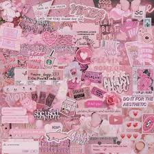 Find the best aesthetic wallpapers on getwallpapers. Pink Aesthetic Collage Challenge On Picsart