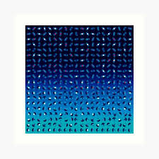 List of amazing blue color combinations. Futuristic Color Palette Wall Art Redbubble