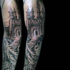 We briefly stopped there on our way to skye. Image Result For Gothic Castle Tattoos Castle Tattoo Tattoos For Guys Tattoo Sleeve Men