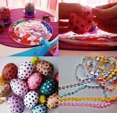 Jak zrobić gwiazdkę na boże narodzenie? Dekoracyjne Jajka Wielkanocne Zrob To Sam