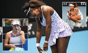 In probably their most competitive final, serena again beat venus for the title, this time in three sets. Serena Williams Looks Like She Ll Be Stuck On 23 Grand Slams After Crashing Out Of Australian Open Daily Mail Online