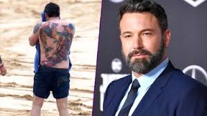 Ben affleck has for the last two years denied the issue he has a large tattoo on his back. Ben Affleck S Back Tattoo Which Was Claimed To Be Fake Is Real Twitter Trolls The Actor For Phoenix Tattoo Pic Latestly