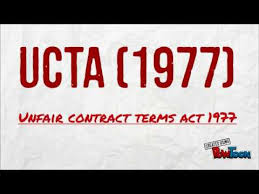 Unfair contract terms — certain provisions in contracts (and in some non contractual provisions) unfair terms in consumer contracts regulations 1999 — the unfair terms in consumer contracts regulations 1999, si 1999/2083, incorporatesenacted persuant to european communities act 1972]. Contract Law Exemption Clauses And Ucta 1977 Youtube