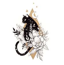 Jade Watring Familiars Study 1 Cat Tattoo Designs Cat Tattoo Small Cat Tattoo