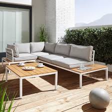 Loungegarnitur Garten Weiss Grau Lounge Garnitur Lounge