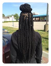 Big box braids not only appear boldly stylish, but they also offer your hair more protection. 65 Cool Triangle Box Braids That Are So Convenient