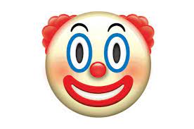 The Clown Emoji That Will Give You Nightmares The Rest Of Apple S New Emoji Emoji Meme Clown Meme Emoji Stickers