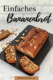 Bananenbrot Mit Nussen Und Schokolade Einfach Und Saftig Rezept In 2020 Bananenbrot Bananen Brot Lebensmittel Essen