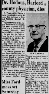 Obituary for Frederick Otis Hodous (Aged 71)