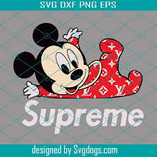 Download Baby Mickey Supreme Svg Disney Svg Mickey Svg Svgdogs