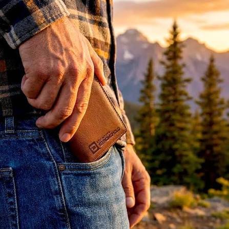 Bifold RFID Leather Wallet | Secure 4 Card Slot Wallets | ID Stronghold