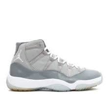 Jordan 11 Black And White High Top Air Jordan 11 Retro Cool Grey 2010 Air Jordan 378037 001 Medium Grey White Cool Grey Air Jordans Sneakers Men Fashion Sneakers Grey