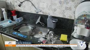Chuvas causam falta de água em Santos, São Vicente e Praia Grande