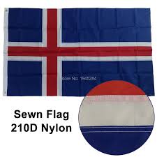 Get your iceland flag in a jpg, png, gif or psd file. Embroidered Sewn Iceland Flag Icelandic National Flag World Country Banner Oxford Fabric Nylon 3x5ft Free Shipping Flags Banners Accessories Aliexpress