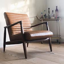 Callan Leather Chair Ottoman Modern Accent Lounge Chairs Modern Living Room Furniture Room Board Modern Furniture Living Room Contemporary Decor Living Room Modern Lounge Chairs