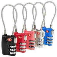tsa approved resettable combination lock jmkcoz luggage travel lock security password padlocks coded lock 3 digit travel lock luggage locks combination locks