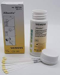 Albustix Urine Protein Test Strips 50 Piece