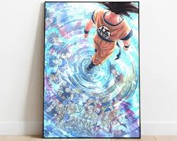 ) for its japanese vhs and laserdisc release, is a 1989 japanese anime fantasy martial arts film, the fourth installment in the dragon ball film series, and the first under the dragon ball z moniker. Dragon Ball Z Poster Etsy