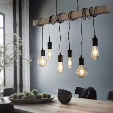 Mit Der Pendelleuchte Londi Bringst Du Den Industrial Style In Dein Esszimmer Kombiniert Mit Vintage Gluhbirnen I Vintage Gluhbirne Pendelleuchte Hangeleuchte