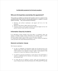 Contract Agreement Between Security Company and Client Unique ...