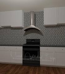 Black And White Moroccan Tile Backsplash Black White Moroccan Backsplash For More Info Go To Https Www Moorisharchitecturaldesign Com Morocc Moroccan Tiles Kitchen Moroccan Kitchen Kitchen Tiles