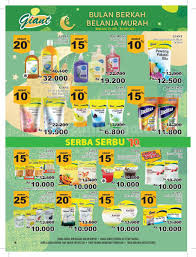 Promo awal pekan swalayan lainnya, bisa cek di sini: Giant Promo Brosur Katalog April 2021