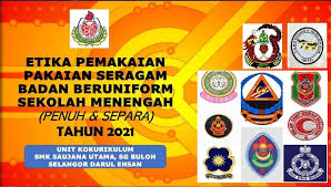 Perlembagaan badan beruniform (pergerakan puteri islam) seksyen 130 akta pendidikan 1996 1. Etika Pemakaian Unit Uniform Smk Saujana Utama