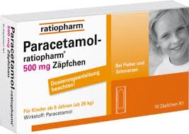 Von subfebrilen temperaturen wird gesprochen, wenn die temperatur eindeutig erhöht ist, aber noch unter 38,5°c beträgt. Paracetamol Ratiopharm 500mg Kinder Suppositorien 10 Stuck Sanicare 03953605