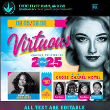 Fashion Pop Flyer Templates