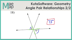 Kutasoftware Geometry Angle Pair Relationships Part 1 Youtube