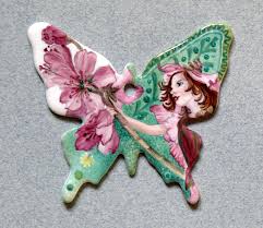 Handpainted By Christel Du Lau D Allemans On 0104 Papillon Chikae By Bijoux De Passy Bijoux En Porcelaine Bijoux Papillon