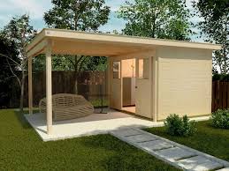 Weka Lounge Haus 225 A Gr 2 21 Mm Gartenhaus Weka Gartenhaus Gartenhaus Mit Terrasse