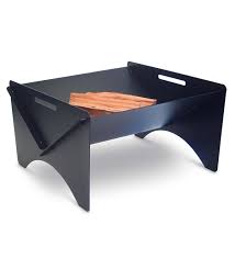 Plow and hearth fire pit. Geo Outdoor Fire Pit Black Plowhearth