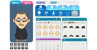 q版人物 charatoon 線上q版人物產生器 最好用的q版人物軟體 skin color face men illustrations and posters