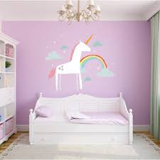 Unicorn Wall Decal Girl Room Unicorn Wall Decal Wall Decor Bedroom
