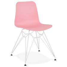 By diegudio aug 9, 2013. Design Und Moderner Stuhl Aus Polypropylen Fusse Weissmetall Rosa