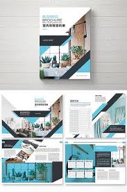 Simple Green Fashion Home Interior Decoration Brochure Psd Free Download Pikbest Corporate Brochure Design Brochure Design Layout Book Design Layout