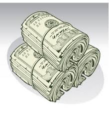 Money Rolls Vector Images Over 2 600 Wads stacks rolls and piles of dollar banknotes vector. vectorstock
