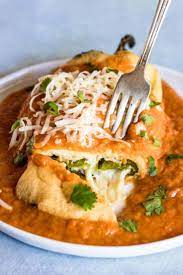 Chile Relleno Recipe Stuffed Chili Relleno Recipe Stuffed Peppers Mexican Food Recipes Authentic