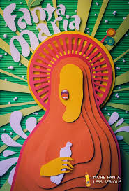 Santa Fanta Family On Behance Handmade Poster Paper Illustration Paper Art