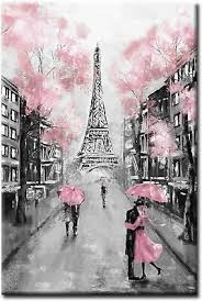 Black And White Canvas Pictures Uk Pink Black White Paris Oil Painting Canvas Wall Art Picture Print 12 49 Picclick Uk In 2020 Wall Art Pictures Wall Art Canvas Prints Paris Paintings Canvas