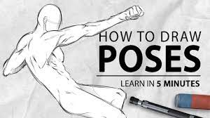 Learn To Draw Poses In 5 Minutes! [Beginner Tutorial] | Drawlikeasir -  Youtube