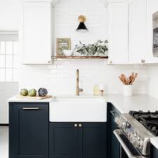 Double oven tall cabinet stack. Shelf Above Kitchen Sink Design Ideas