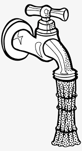 Fountain Drawing Water Colouring Pictures Of Tap Water Transparent Png 1411x2400 Free Download On Nicepng