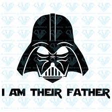 Darth Vader Father Star Wars Svg Files For Silhouette Files For Cricut Svg Dxf Eps Png Instant Download Supersvg Darth Vader Drawing Star Wars Stencil Darth Vader Artwork