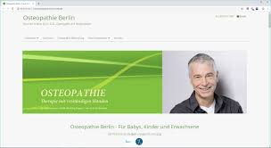 (zertifiziert und mitglied im verband freier osteopathen e.v.) Webseite Osteopathie Berlin Einechtervogel